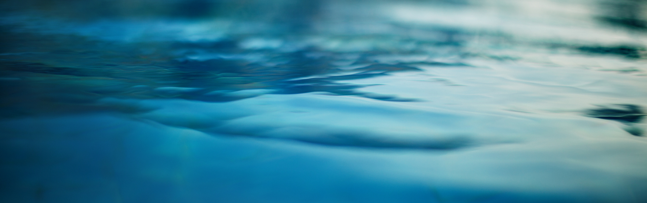 Water surface.